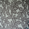 Jacquard Leaf Design Chenille Jacquard Fabric